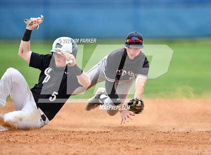 Thumbnail 3 in Cedar Park vs. College Station (LISD Tournament) photogallery.