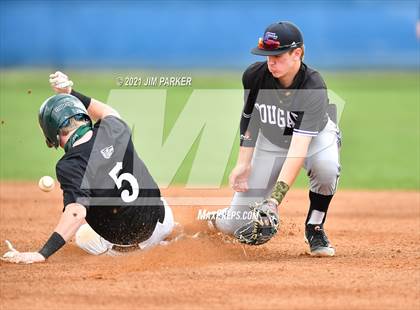 Thumbnail 3 in Cedar Park vs. College Station (LISD Tournament) photogallery.