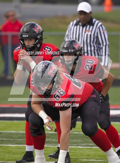 Thumbnail 2 in Hillcrest @ Triad (IHSA 5A First Round Playoff) photogallery.