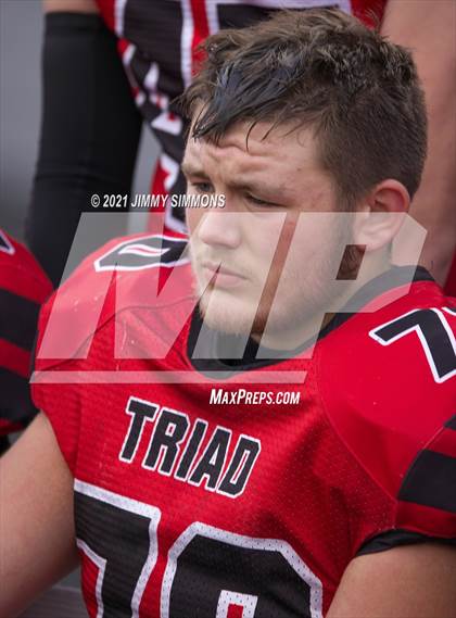 Thumbnail 3 in Hillcrest @ Triad (IHSA 5A First Round Playoff) photogallery.