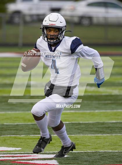 Thumbnail 2 in Hillcrest @ Triad (IHSA 5A First Round Playoff) photogallery.