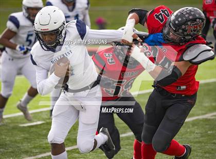 Thumbnail 2 in Hillcrest @ Triad (IHSA 5A First Round Playoff) photogallery.