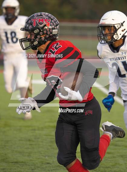 Thumbnail 2 in Hillcrest @ Triad (IHSA 5A First Round Playoff) photogallery.