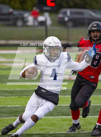 Thumbnail 2 in Hillcrest @ Triad (IHSA 5A First Round Playoff) photogallery.