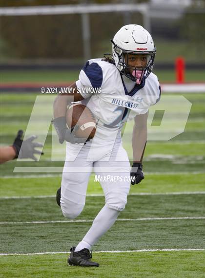 Thumbnail 3 in Hillcrest @ Triad (IHSA 5A First Round Playoff) photogallery.