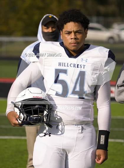 Thumbnail 3 in Hillcrest @ Triad (IHSA 5A First Round Playoff) photogallery.