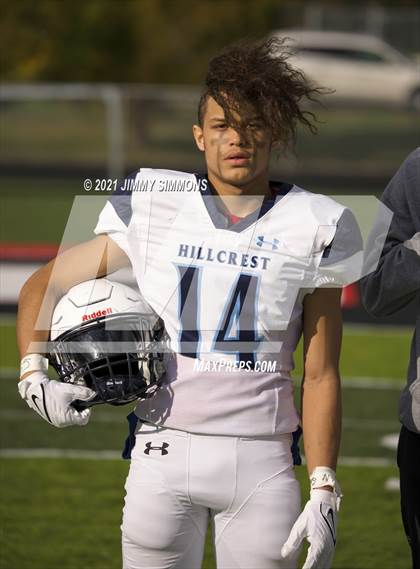 Thumbnail 2 in Hillcrest @ Triad (IHSA 5A First Round Playoff) photogallery.