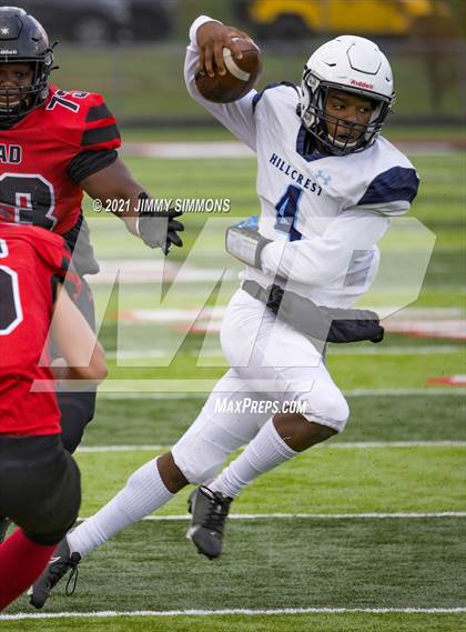Thumbnail 1 in Hillcrest @ Triad (IHSA 5A First Round Playoff) photogallery.