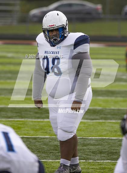 Thumbnail 2 in Hillcrest @ Triad (IHSA 5A First Round Playoff) photogallery.