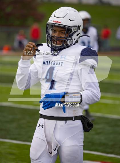Thumbnail 3 in Hillcrest @ Triad (IHSA 5A First Round Playoff) photogallery.