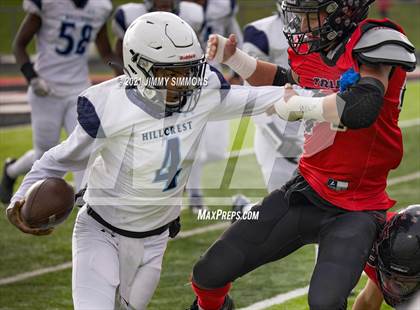 Thumbnail 3 in Hillcrest @ Triad (IHSA 5A First Round Playoff) photogallery.
