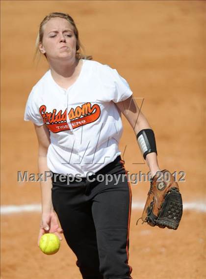 Thumbnail 2 in Grissom vs. Scottsboro (Bob Jones Softball Tourney) photogallery.