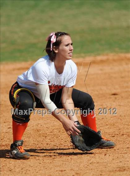 Thumbnail 1 in Grissom vs. Scottsboro (Bob Jones Softball Tourney) photogallery.