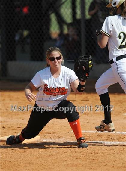 Thumbnail 1 in Grissom vs. Scottsboro (Bob Jones Softball Tourney) photogallery.