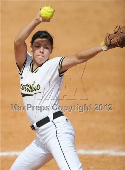 Thumbnail 1 in Grissom vs. Scottsboro (Bob Jones Softball Tourney) photogallery.