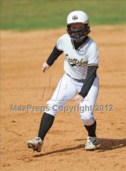Thumbnail 2 in Grissom vs. Scottsboro (Bob Jones Softball Tourney) photogallery.