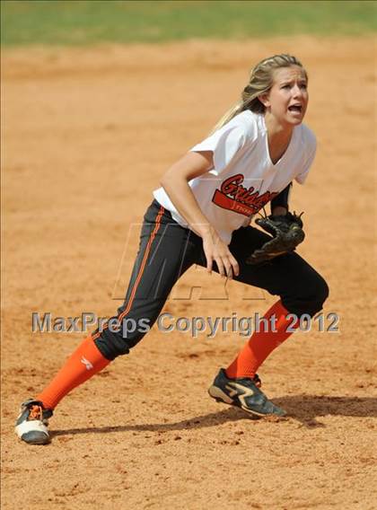 Thumbnail 3 in Grissom vs. Scottsboro (Bob Jones Softball Tourney) photogallery.
