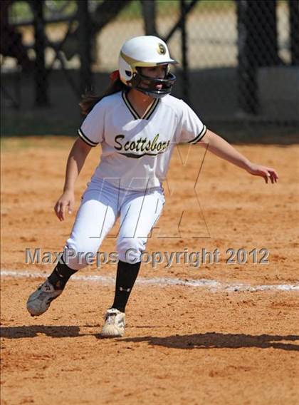 Thumbnail 2 in Grissom vs. Scottsboro (Bob Jones Softball Tourney) photogallery.