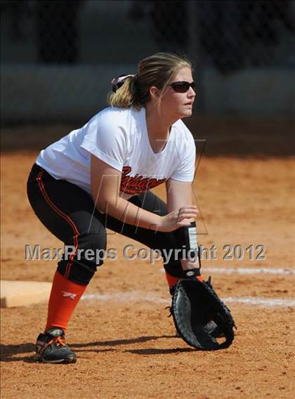 Thumbnail 1 in Grissom vs. Scottsboro (Bob Jones Softball Tourney) photogallery.