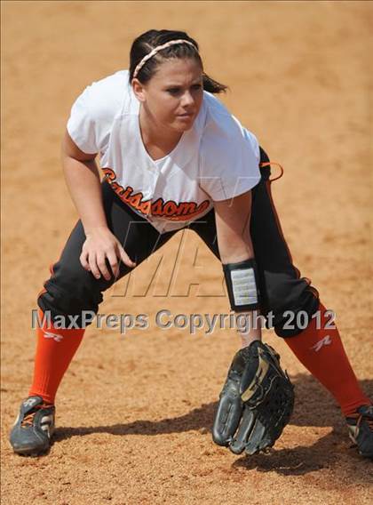 Thumbnail 1 in Grissom vs. Scottsboro (Bob Jones Softball Tourney) photogallery.