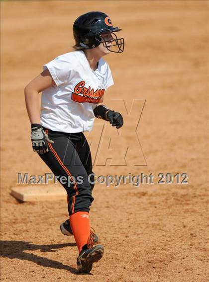 Thumbnail 2 in Grissom vs. Scottsboro (Bob Jones Softball Tourney) photogallery.