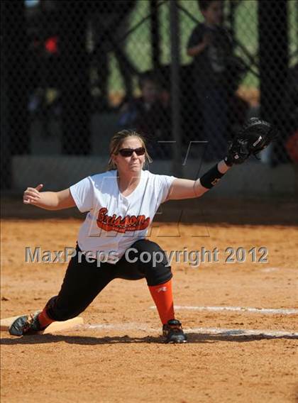 Thumbnail 3 in Grissom vs. Scottsboro (Bob Jones Softball Tourney) photogallery.