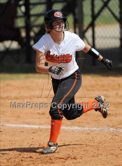 Thumbnail 1 in Grissom vs. Scottsboro (Bob Jones Softball Tourney) photogallery.