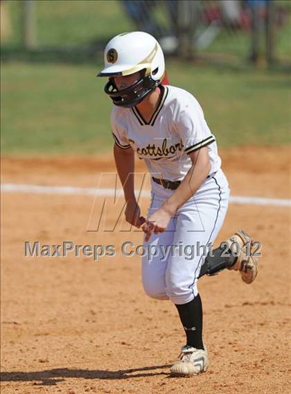 Thumbnail 1 in Grissom vs. Scottsboro (Bob Jones Softball Tourney) photogallery.