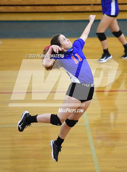 Thumbnail 1 in Academy of the Sacred Heart @ Metairie Park Country Day (JV Volleyball) photogallery.