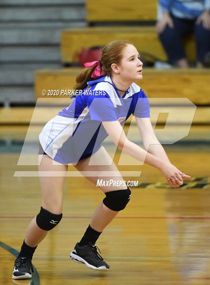 Thumbnail 1 in Academy of the Sacred Heart @ Metairie Park Country Day (JV Volleyball) photogallery.