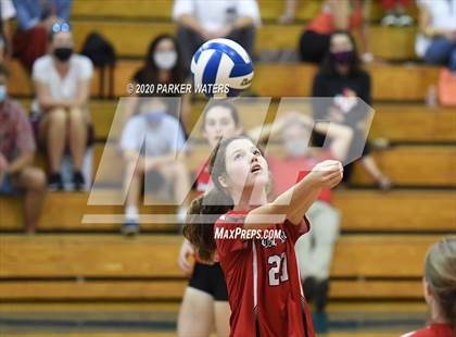 Thumbnail 3 in Academy of the Sacred Heart @ Metairie Park Country Day (JV Volleyball) photogallery.