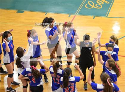 Thumbnail 2 in Academy of the Sacred Heart @ Metairie Park Country Day (JV Volleyball) photogallery.