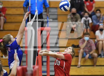 Thumbnail 1 in Academy of the Sacred Heart @ Metairie Park Country Day (JV Volleyball) photogallery.