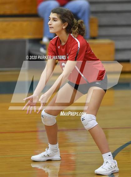 Thumbnail 2 in Academy of the Sacred Heart @ Metairie Park Country Day (JV Volleyball) photogallery.