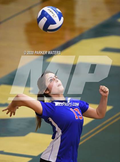 Thumbnail 1 in Academy of the Sacred Heart @ Metairie Park Country Day (JV Volleyball) photogallery.