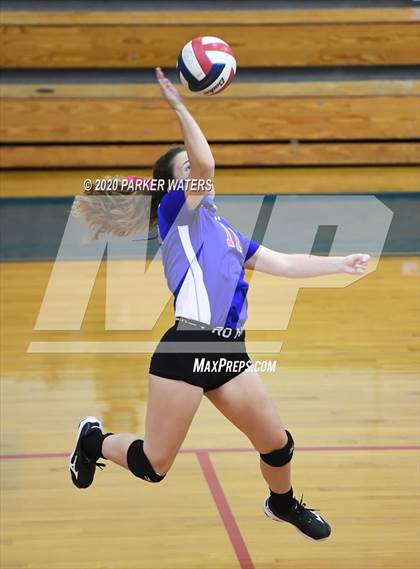 Thumbnail 1 in Academy of the Sacred Heart @ Metairie Park Country Day (JV Volleyball) photogallery.