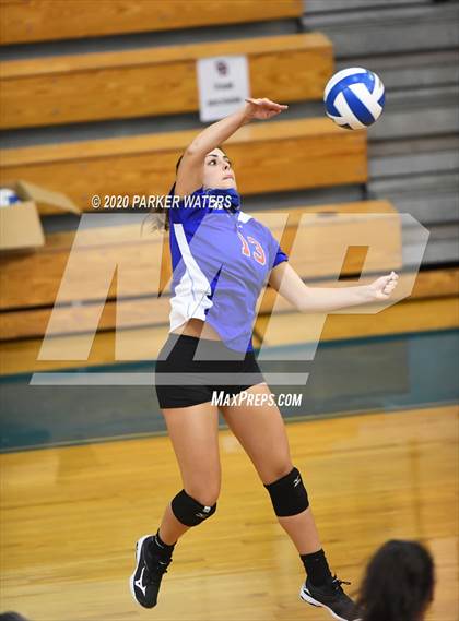 Thumbnail 1 in Academy of the Sacred Heart @ Metairie Park Country Day (JV Volleyball) photogallery.