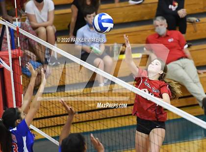 Thumbnail 1 in Academy of the Sacred Heart @ Metairie Park Country Day (JV Volleyball) photogallery.