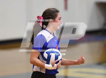 Thumbnail 1 in Academy of the Sacred Heart @ Metairie Park Country Day (JV Volleyball) photogallery.