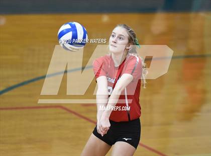 Thumbnail 1 in Academy of the Sacred Heart @ Metairie Park Country Day (JV Volleyball) photogallery.