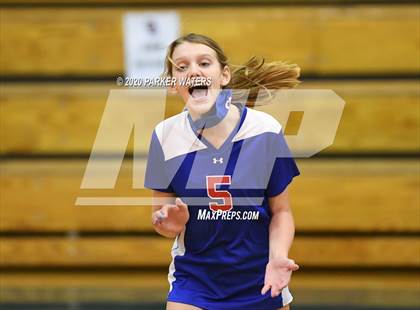 Thumbnail 1 in Academy of the Sacred Heart @ Metairie Park Country Day (JV Volleyball) photogallery.