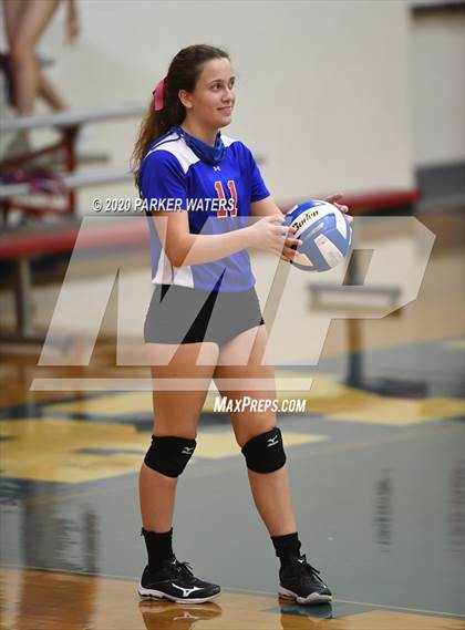 Thumbnail 1 in Academy of the Sacred Heart @ Metairie Park Country Day (JV Volleyball) photogallery.