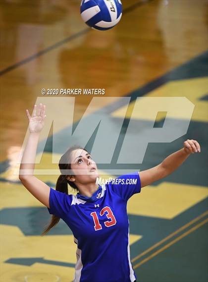 Thumbnail 3 in Academy of the Sacred Heart @ Metairie Park Country Day (JV Volleyball) photogallery.