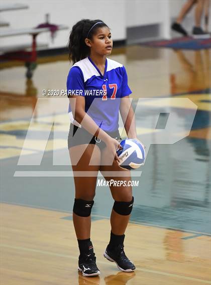Thumbnail 1 in Academy of the Sacred Heart @ Metairie Park Country Day (JV Volleyball) photogallery.