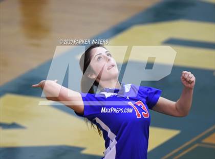 Thumbnail 3 in Academy of the Sacred Heart @ Metairie Park Country Day (JV Volleyball) photogallery.