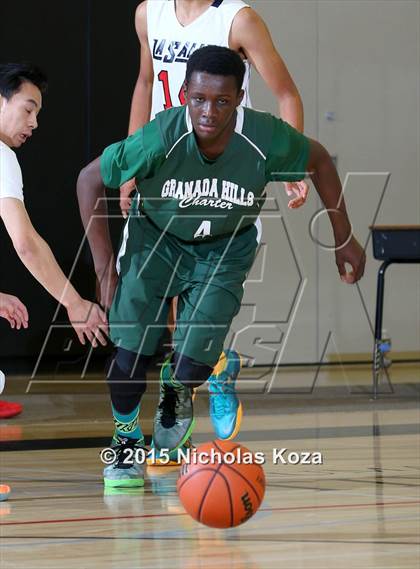 Thumbnail 1 in La Salle vs. Granada Hills (D1 Bound So Cal Christmas Classic) photogallery.