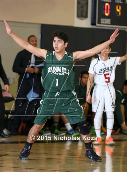 Thumbnail 2 in La Salle vs. Granada Hills (D1 Bound So Cal Christmas Classic) photogallery.