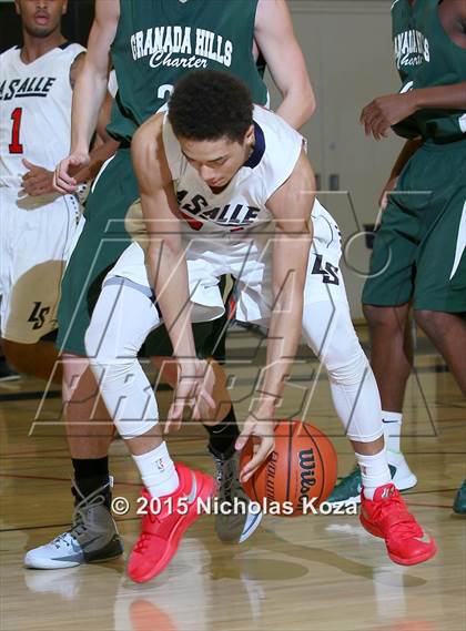 Thumbnail 3 in La Salle vs. Granada Hills (D1 Bound So Cal Christmas Classic) photogallery.