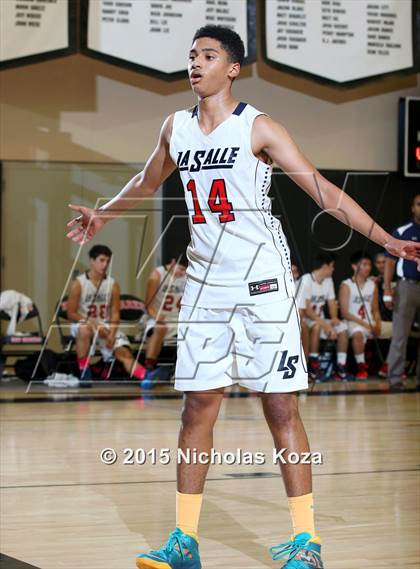 Thumbnail 1 in La Salle vs. Granada Hills (D1 Bound So Cal Christmas Classic) photogallery.