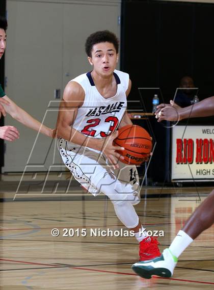 Thumbnail 1 in La Salle vs. Granada Hills (D1 Bound So Cal Christmas Classic) photogallery.